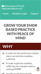 Mobile Screenshot of emdrpracticemadeeasy.com